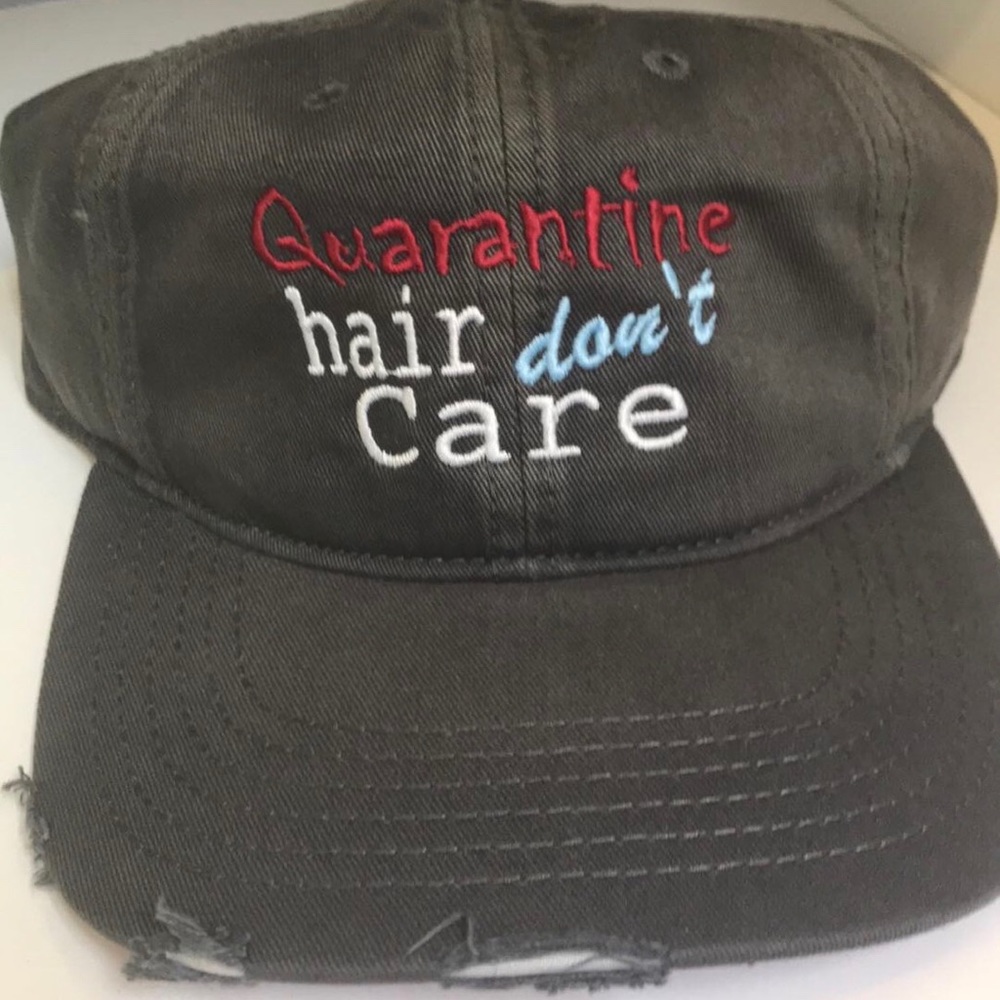 Distressed hat